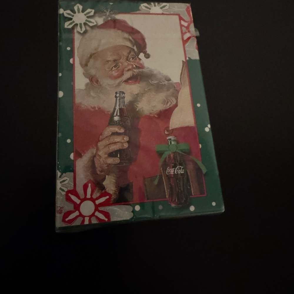 Coca Cola Santa Playing Cards New